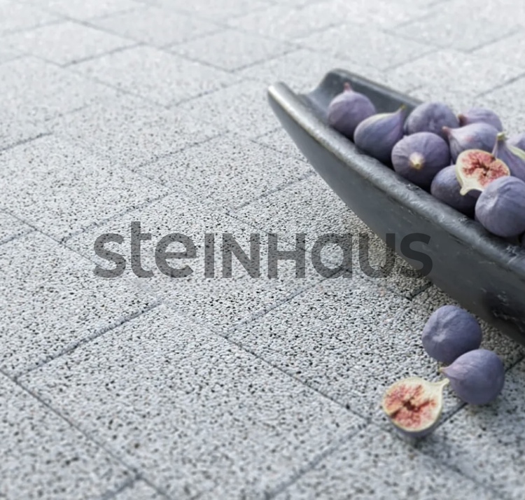 Тротуарная плитка  Steingot Новый город Bianco Nero 60 мм