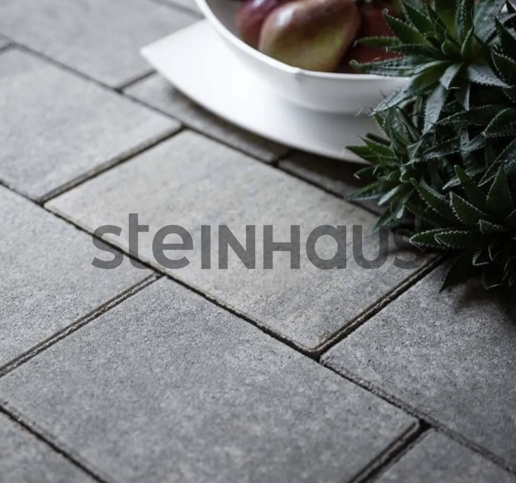 Тротуарная плитка Steingot Новый город Штайн Сильвер 100 мм