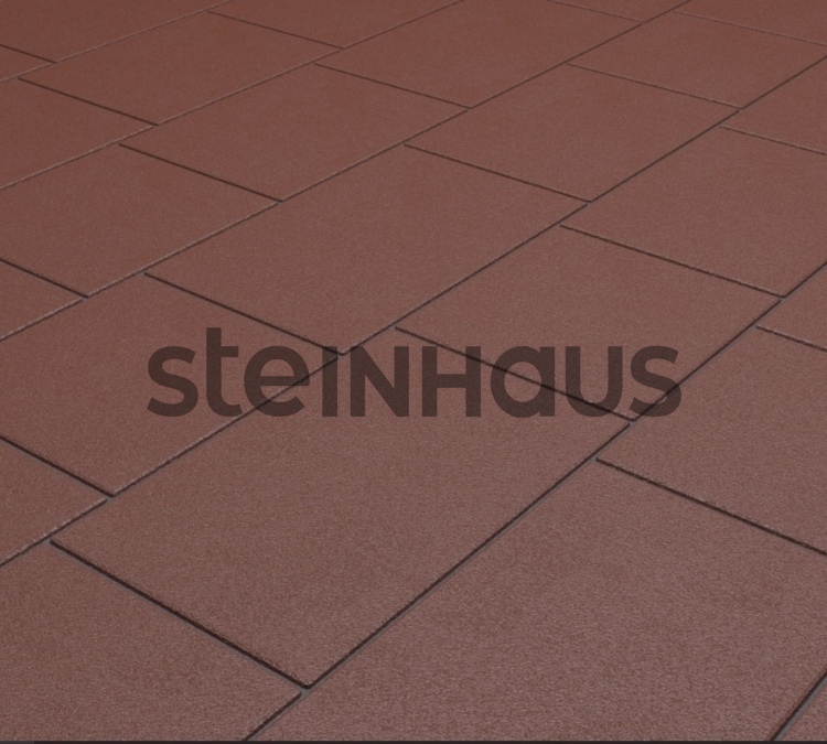 Тротуарная плитка Steingot Новый город Красный 100 мм